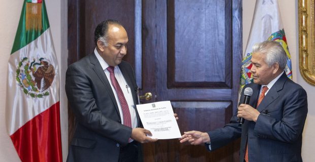 David Méndez rinde protesta como Secretario de Gobernación