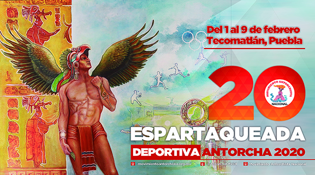 ¡Anuncia Antorcha su Espartaqueada Deportiva!