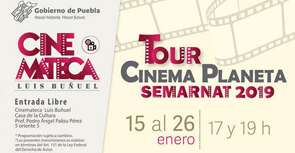 Llega a Puebla muestra del Festival “Cinema Planeta”