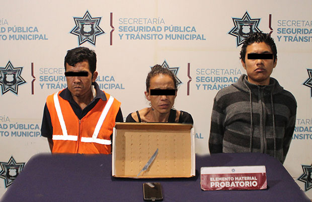 “Guante” a tres peligrosos “ratones” de transeúntes