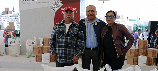 Rescate del campo poblano, prioridad de este gobierno, destaca Barbosa Huerta