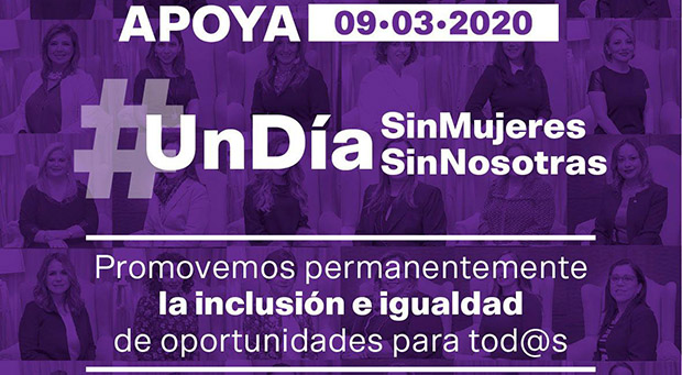 COPARMEX CDMX: #UnDíaSinNosotrasCDMX / #SÍAUnMéxicoConEllas