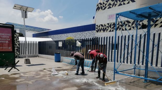 Ayuntamiento de San Andrés Cholula escucha a familiares de pacientes del Hospital General