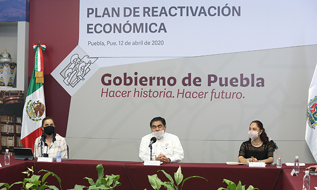 Presenta Barbosa Huerta Plan de Reactivación Económica
