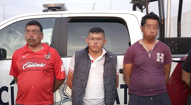 Captura SSP a banda por asalto a tiendas de conveniencia