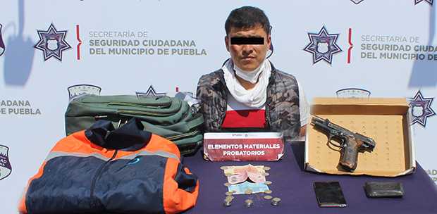 Peligroso asaltante de transeúntes es detenido por la municipal