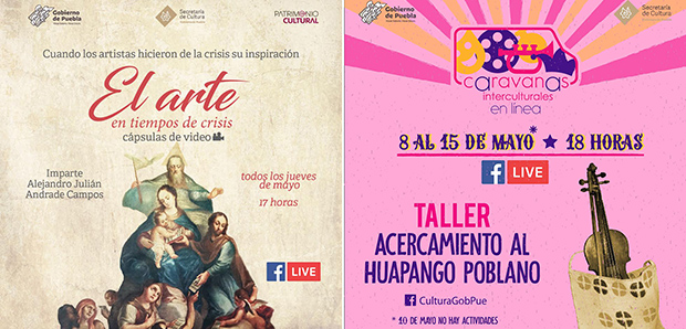 Durante mayo, Secretaría de Cultura ofertará una amplia variedad de contenidos
