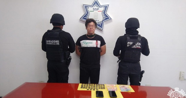 Agentes de la Policía Estatal detienen a presunto integrante de “La Mafia de Analco”