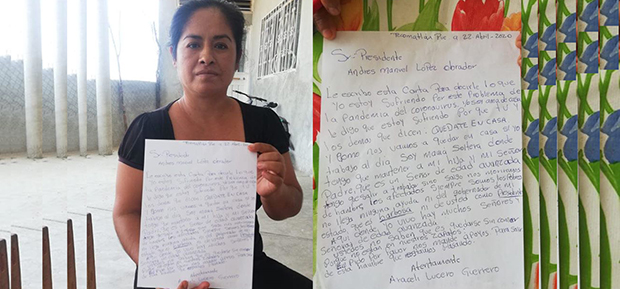 Piden ciudadanos de Tecomatlán apoyo en despensas