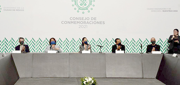 La Secretaría de Cultura federal participa en la Comisión de Conmemoraciones 2020–2021 de la Ciudad de México