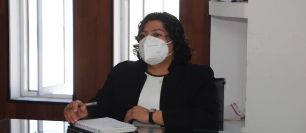 Karina Pérez Popoca evalúa agenda de obras con la SEDATU