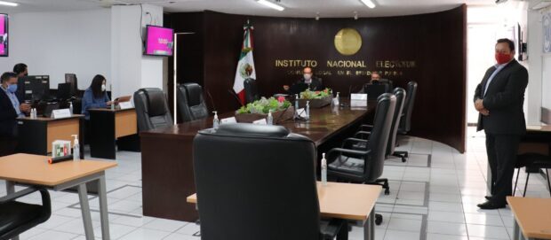 Avanza coordinación entre INE Puebla y OPLE para el desarrollo de actividades electorales