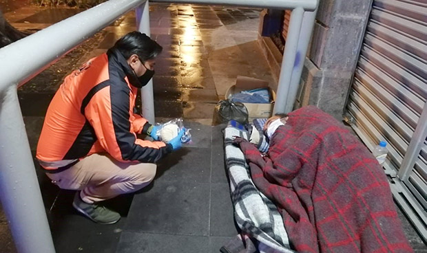 Continúan operativos de Protección Civil Municipal para mitigar riesgo por bajas temperaturas