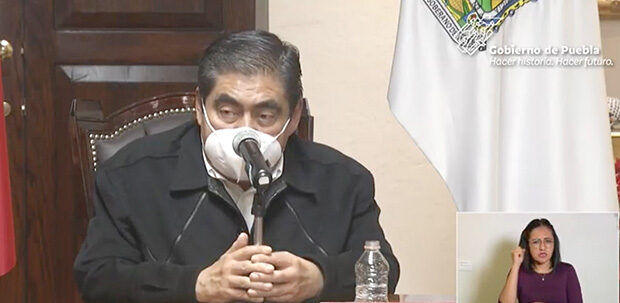 Llegan las vacunas contra COVID a Puebla: MBH