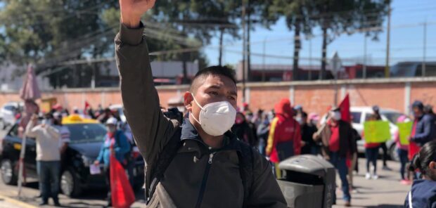 Se transforman escuelas tecomatecas con lucha de la FNERRR