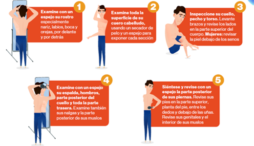 El sistema ABCDE puede ser de gran ayuda para detectar el cáncer de tipo melanoma