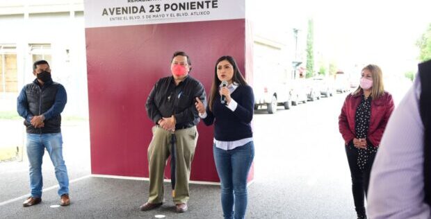 Ayuntamiento de Puebla interviene avenidas 23 Oriente-Poniente y 5 Sur a favor de una movilidad segura e incluyente