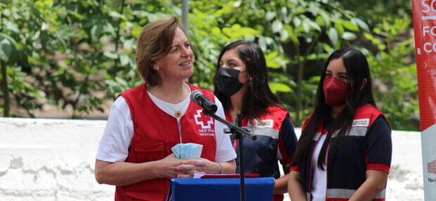 Cruz Roja forma brigadas de primeros auxilios para respuesta inmediata en San José el Aguacate