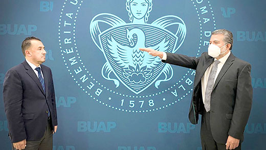 Flavio Guzmán Sánchez, nuevo titular de la Vicerrectoría de Extensión y Difusión de la Cultura BUAP