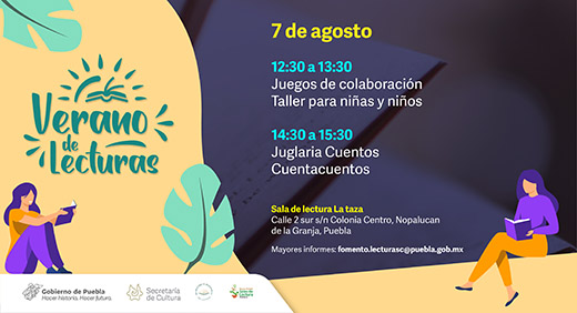 Promueve Secretaría de Cultura fomento a la lectura en la infancia