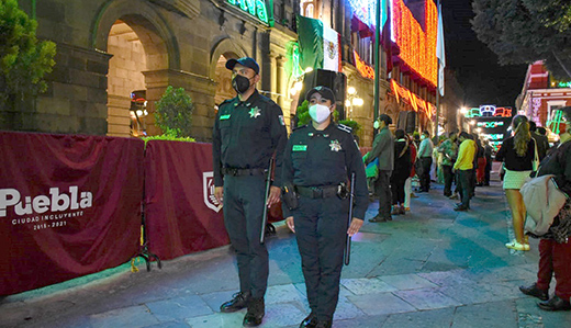 Reportó SSC de Puebla saldo blanco durante festejos patrios