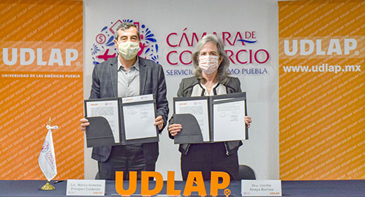UDLAP y CANACO Puebla reafirman su compromiso de formar empresarios líderes