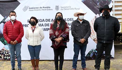 Hoy Puebla es reconocida por su política de apoyo al campo: Altamirano