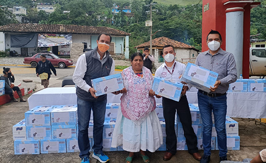 Distribuye Bienestar 110 mil 848 litros de producto lácteo en cinco municipios