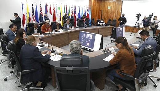 Integrantes de la Comisión de Ganadería se reunieron con representantes del Senasica