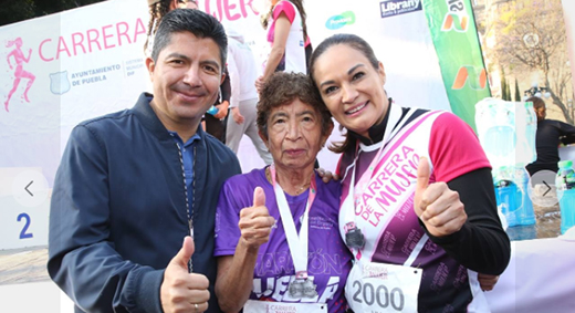 Un éxito la Carrera de la Mujer