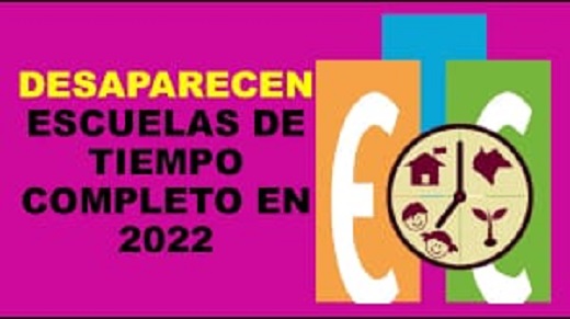 Sepultan programa de “Escuelas de Tiempo Completo”
