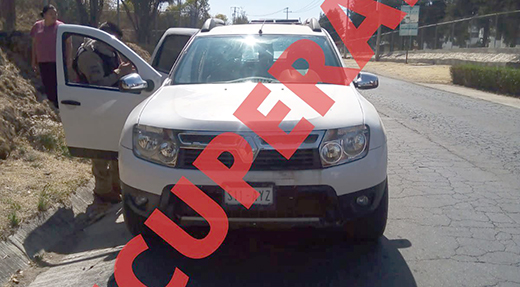 SSC de San Pedro recuperó un vehículo con reporte de robo y detuvo a un menor