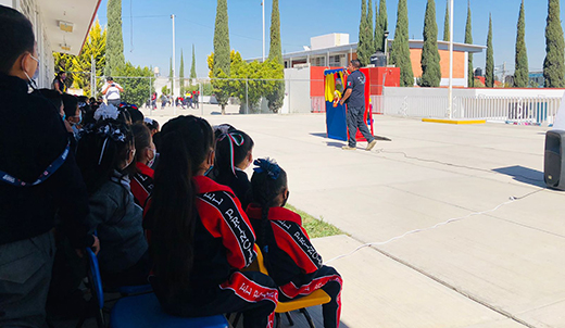 Capacitan a niños de preescolar sobre seguridad personal