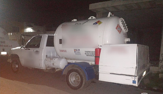 Recupera Policía Estatal tres pipas de gas L.P. en San Martín