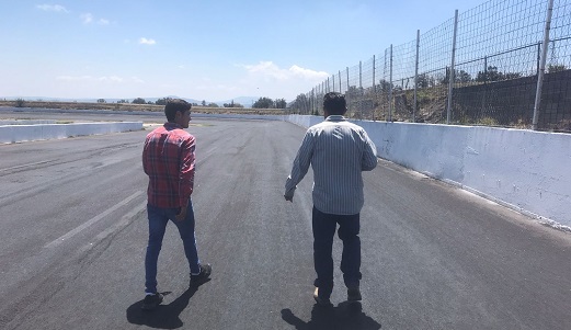 Se trabaja en el trióvalo de Guadalajara con miras a la carrera de Nascar México