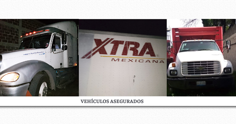 En Texmelucan, durante cateos la Fiscalía aseguró vehículos robados