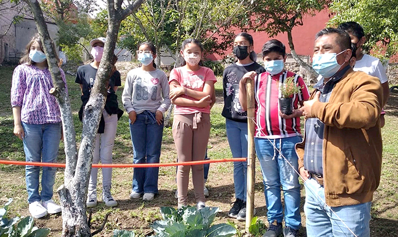 Impulsa la Facultad de Ciencias Agrícolas y Pecuarias de la BUAP el proyecto de Huertos Escolares