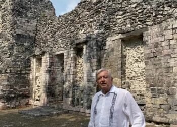 Presidente resalta recuperación de zonas arqueológicas cercanas al Tren Maya; tramos 1, 2 y 3 tienen visto bueno del 100 por ciento