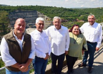 Presidente visita presa El Zapotillo en Jalisco para constatar reinicio de obra