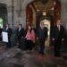 Colocan Bando Solemne en la sede del Congreso del Estado con motivo de las Fiestas Patrias