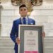 Egresado de la Licenciatura en Ingeniería Ambiental de la BUAP, Premio Municipal de la Juventud 2022