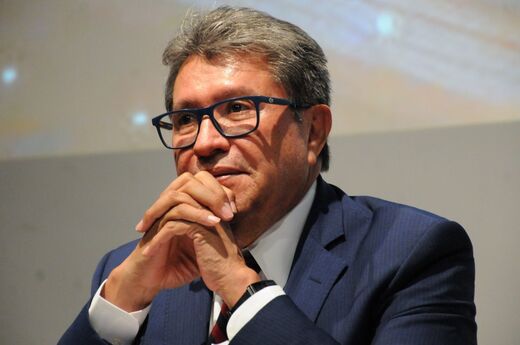 CIUDAD DE MÉXICO, 30JUNIO2022.- Este jueves el Senado de la República y el Museo Memoria y Tolerancia firmaron un convenio de colaboración entre ambas instituciones, como representante de la cámara alta asistió el presidente de la Jucopo, Ricardo Monreal. FOTO: DANIEL AUGUSTO /CUARTOSCURO.COM