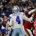 NFL: Sufren Vaqueros primera derrota y pierden a Dak Prescott por lesión