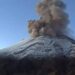 Volcán Popocatépetl registró una nueva explosión este viernes por la madrugada