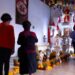 Con altar monumental, Turismo rinde homenaje a artesana de Hueyapan