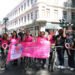 GRAN PASEO SE PINTA DE ROSA CON MOTIVO DEL MES DE LA LUCHA CONTRA EL CÁNCER DE MAMA