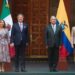 López Obrador se reunió con el presidente de Ecuador, Guillermo Lasso, en Palacio Nacional