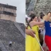 Lady Chichén Itzá: Asistentes arremeten contra turista por escupir a la pirámide