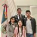 Llega a México la familia de Pedro Castillo y el embajador mexicano en Perú