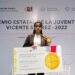 Estudiante BUAP galardonada con el Premio Estatal de la Juventud “Vicente Suárez” 2022